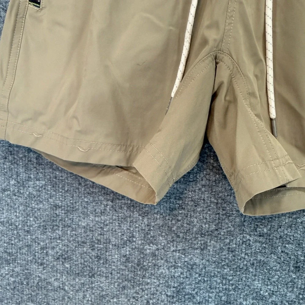 Wowie Sapien 2.0 Shorts Mens Small Khaki Stretch Liner Aztec Southwest